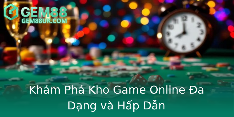 Khám Phá Kho Game Online Đa Dạng và Hấp Dẫn