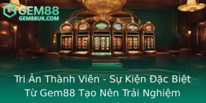 Tri An Thanh Vien Su Kien Ac Biet Tu Gem88 Tao Nen Trai Nghiem Vuot Troi